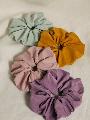 Suede Super Scrunchie