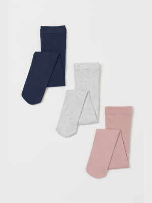 3-pack Fine-knit Tights