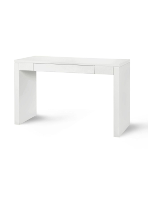 Odom Console Table White