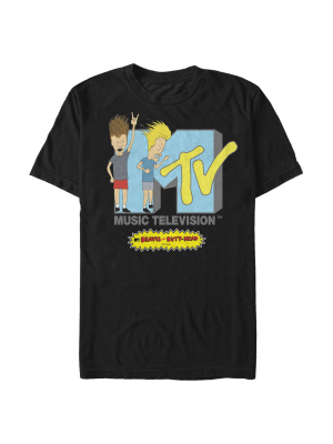 Men's Mtv Rock Logo T-shirt