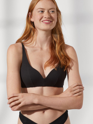 Soft-cup Jersey Push-up Bra