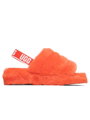 Ugg Women's Fluff Yeah Slide - Red Currant