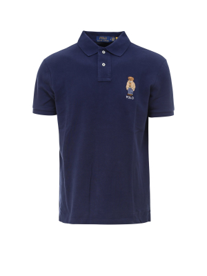 Polo Ralph Lauren Bear Print Polo Shirt