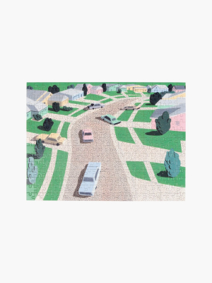 Pastel Suburbia Puzzle