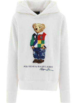 Ralph Lauren Kids Polo Bear Print Hoodie