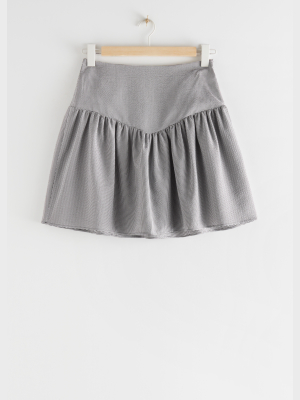 Frilled Mini Skirt