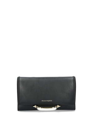 Alexander Mcqueen Logo Front Flap Crossbody Bag