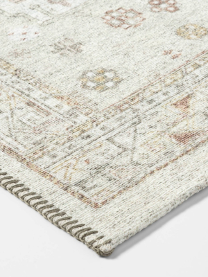 22"x60" Runner Printed Persian Rug Natural - Threshold™