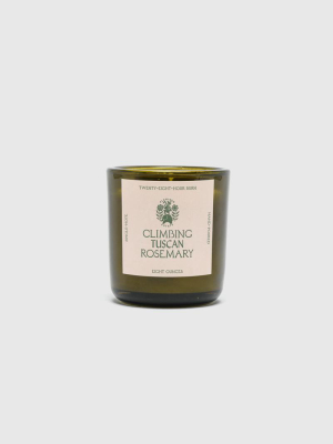 Candle In Climbing Tuscan Rosemary