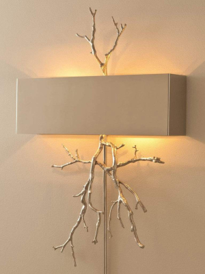 Global Views Twig Wall Sconce Nickel Hw