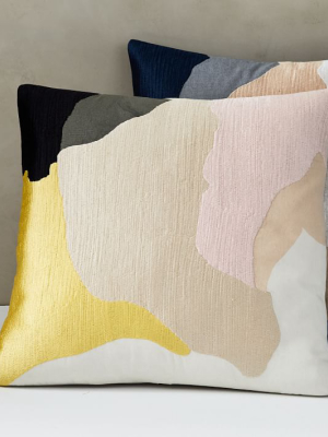 Abstract Art Palette Pillow Cover