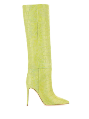 Paris Texas Embossed Knee-high Boots