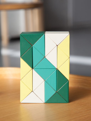 Snake Block® - Medium Yellow & Green