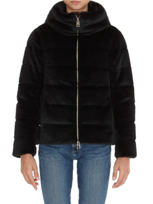 Herno Faux-fur Padded Jacket