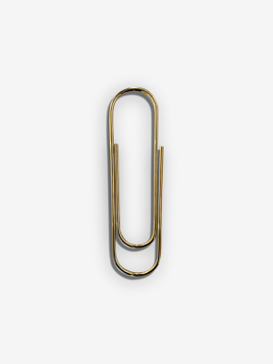 Paperclip Large By Carl Aubock