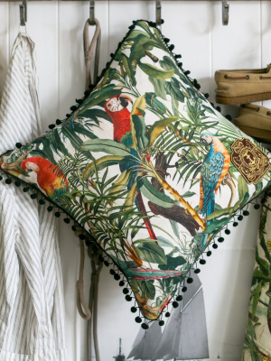 Parrots Of Brasil Pillow