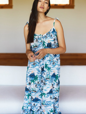 Emerson Fry India Collection India Sundress- Tropics