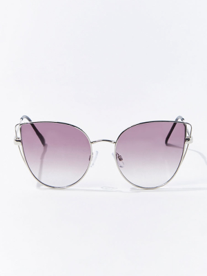 Cat-eye Frame Sunglasses