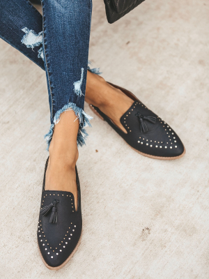 Adline Studded Loafer Mule - Final Sale