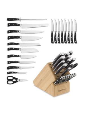 Wüsthof Classic Ikon 20-piece Knife Block Set