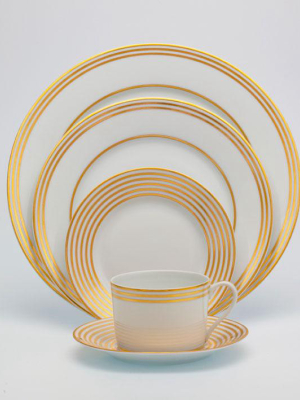 Latitudes Gold 5-piece Place Setting