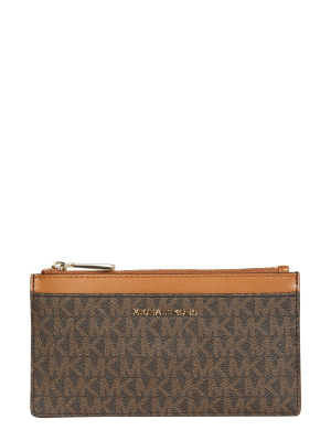 Michael Michael Kors Monogram Zipped Cardholder