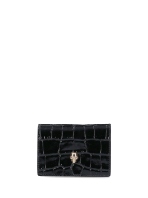 Alexander Mcqueen Skull Chain Wallet