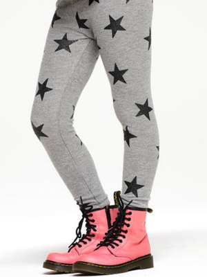 Me Kay Me & Kay Sparkle Star Leggings - Autumn