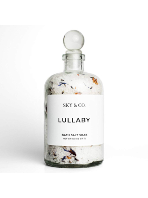 18oz Lullaby - Bath Salt Soak (instore Pickup Only)