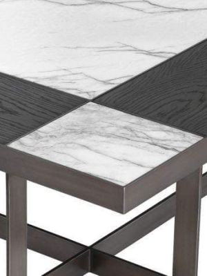 Eichholtz Hermoza Coffee Table - Gray & White