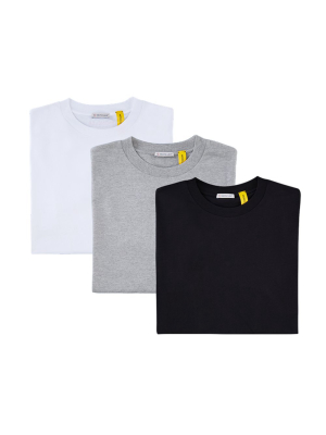 Moncler X 1017 Alyx 9sm Basic Three-pack T-shirt