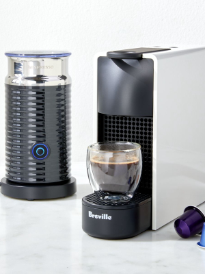 Nespresso ® By Breville Essenza Mini White Espresso Maker Bundle