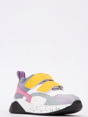 Stella Mccartney Kids Colour-block Low-top Sneakers