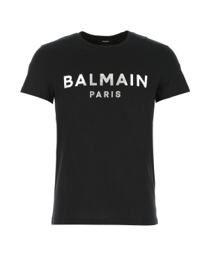 Balmain Logo Printed T-shirt