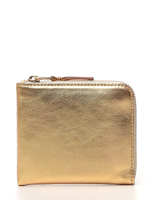 Comme Des Garçons Wallet Zip-around Coin Pouch