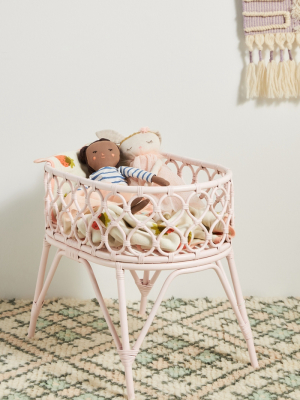 Wicker Doll Bassinet