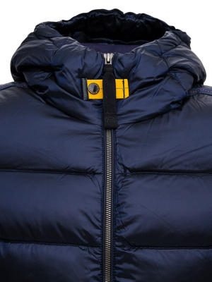 Parajumpers Logo Patch Zip-up Padded Jacket