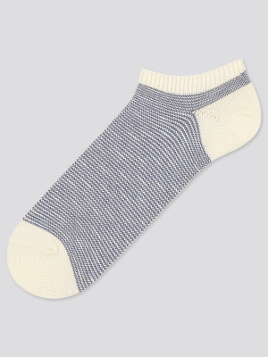 Men Multi-striped Short Socks