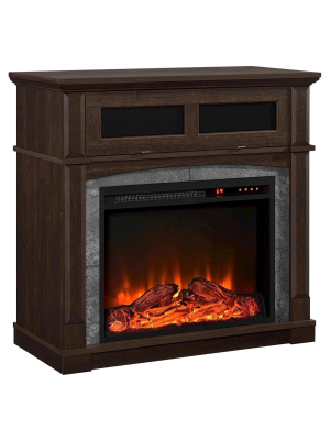 37" Garland Electric Fireplace Tv Stand Cherry - Room & Joy