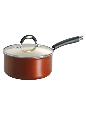 Tramontina Style Ceramica 3 Quart Aluminum Covered Sauce Pan - Metallic Copper