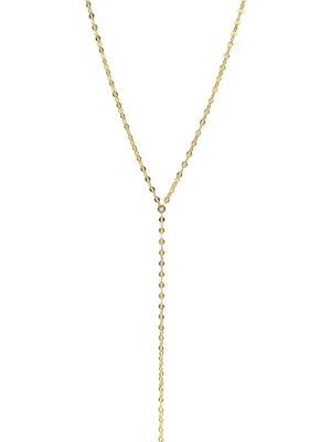 Glam Lariat - Gold Filled