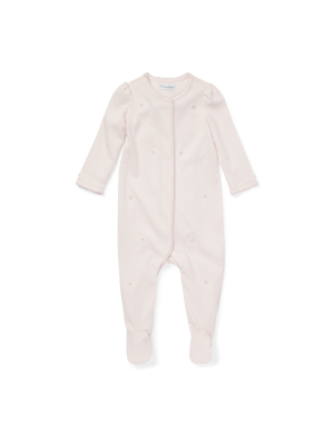 Embroidered Cotton Coverall