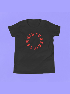 Sister Resister Youth Short Sleeve T-shirt