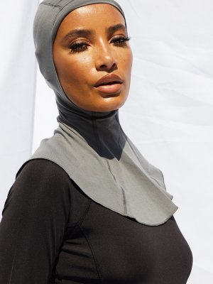 Grey Organic Under-rapt Sport Hijab