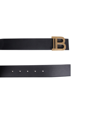 Balmain B Logo Buckle Belt