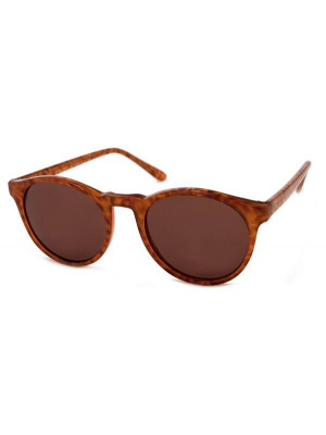 Grad School Sunglasses In Light Tortoise