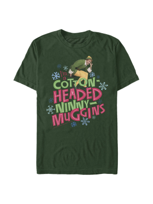 Men's Elf Cotton-headed Ninny Muggins T-shirt