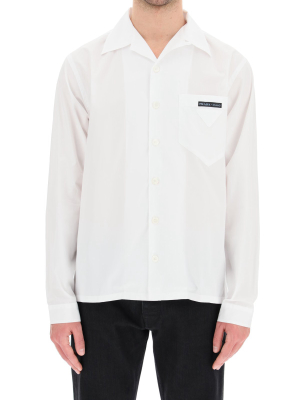 Prada Logo Pocket Shirt