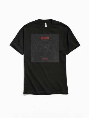 Mötley Crüe Shout At The Devil Album Cover Tee