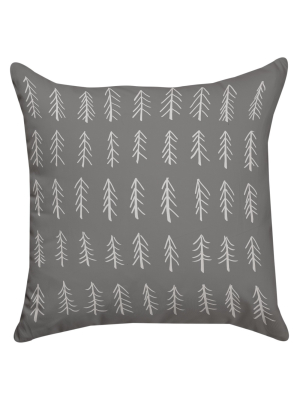 Little Tree Throw Pillow - Thumbprintz